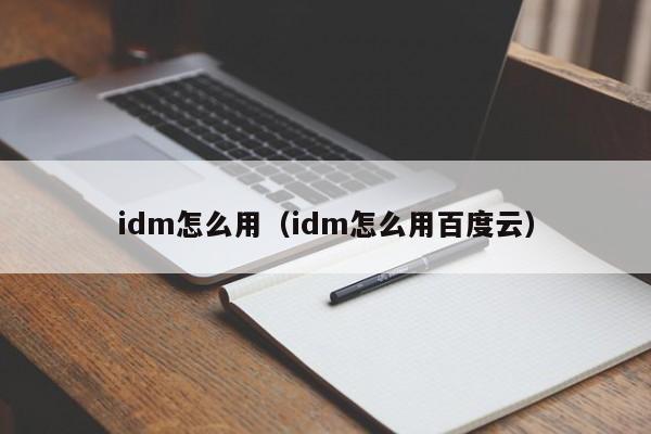 idm怎么用（idm怎么用百度云）