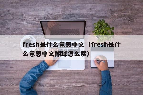 fresh是什么意思中文（fresh是什么意思中文翻译怎么读）