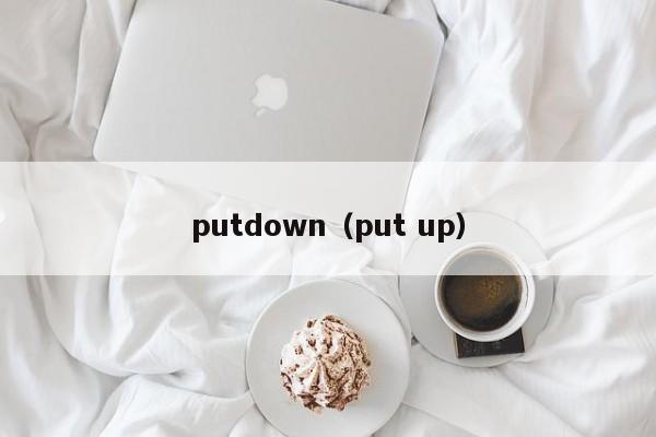 putdown（put up）