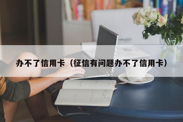 办不了信用卡（征信有问题办不了信用卡）
