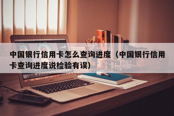 中国银行信用卡怎么查询进度（中国银行信用卡查询进度说检验有误）